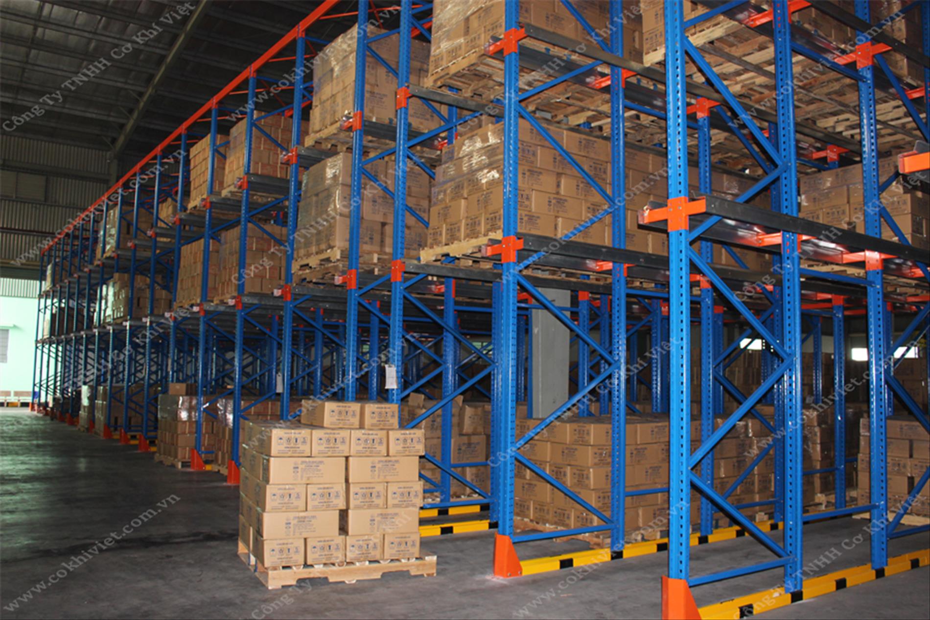 ke-drive-in Thử tải và bàn giao hệ thống kệ Drive-in tại KCN Hải Sơn